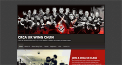 Desktop Screenshot of crcawingchun.co.uk