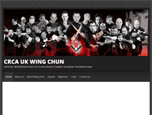 Tablet Screenshot of crcawingchun.co.uk